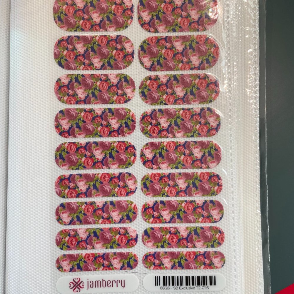 Jamberry Full Sheet SB Exclusive Trendy 2 January 2016